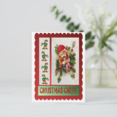 喫煙の小妖精や小人 シーズンポストカード (スタンド正面)