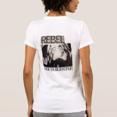 喫煙の尼僧-タンク Tシャツ (裏面)