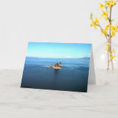 喫煙の煙突 カード (黄色い花)