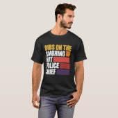 喫煙の警察署長の上に潜る Tシャツ (正面フル)