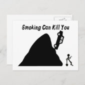 喫煙はあなたを殺すことができる ポストカード (正面/裏面)