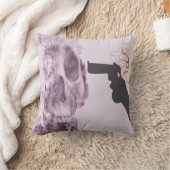 喫煙は自分自身を傷つけ、印刷可能なウォールアート クッション (ブランケット)