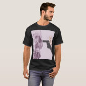 喫煙は自分自身を傷つけ、印刷可能なウォールアート Tシャツ (正面フル)