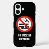 喫煙または蒸発なし Case-Mate iPhoneケース (裏面)