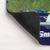 喫煙クラシックドアスラマーレースカー収集可能 マウスパッド (コーナー)