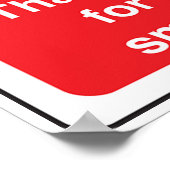 喫煙サインのポスター ポスター (角)