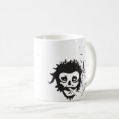 喫煙スカル コーヒーマグカップ (正面右)