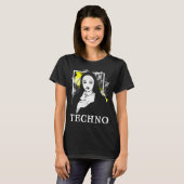 喫煙テクノ・ナン・宗教電子バスミュージック Tシャツ (正面フル)