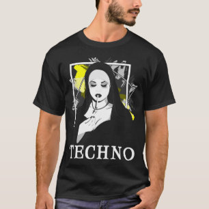 喫煙テクノ・ナン・宗教電子バスミュージック Tシャツ