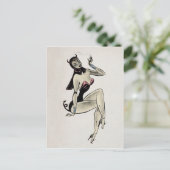 喫煙デビルガール ポストカード (スタンド正面)