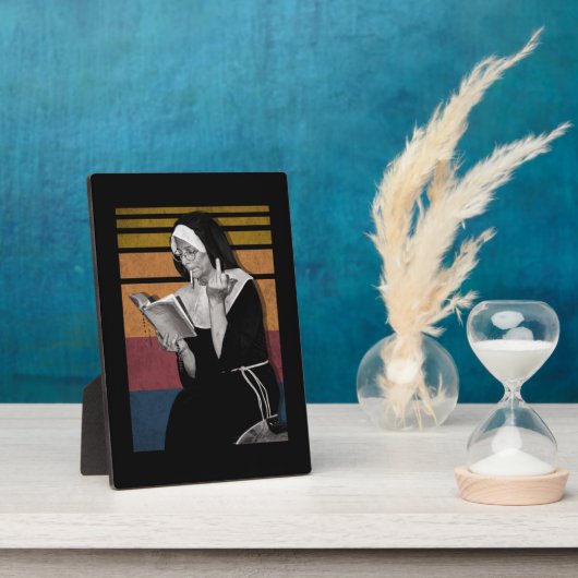 喫煙ヌンスレトロスタイル フォトプラーク (側面)