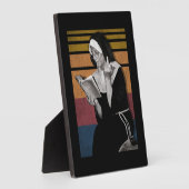 喫煙ヌンスレトロスタイル フォトプラーク (側面)