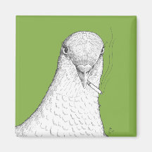 喫煙ハト磁石 |奇妙予測できなな、おもしろい