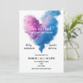 喫煙ハート性発現パーティの招待状 招待状 (スタンド正面)