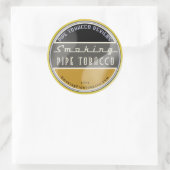 喫煙パイプたばこシール ラウンドシール (バッグ)