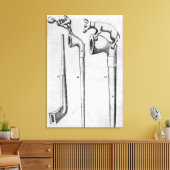 喫煙パイプ キャンバスプリント (インサイチュ (リビング))