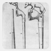 喫煙パイプ スクエアシール (正面)