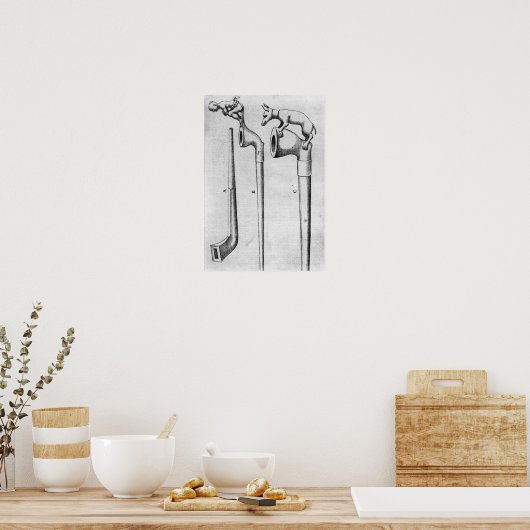 喫煙パイプ ポスター (キッチン)