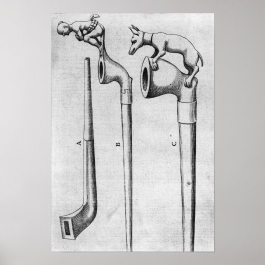 喫煙パイプ ポスター (正面)