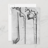 喫煙パイプ ポストカード (正面/裏面)