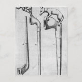 喫煙パイプ ポストカード (正面)