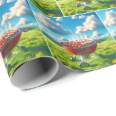 喫煙ホットドッグズオンBBQグリル ラッピングペーパー (ロールコーナー)