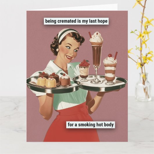 喫煙ホット体 カード (黄色い花)