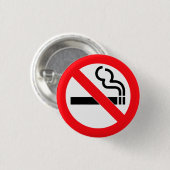 喫煙ボタンなし 缶バッジ (正面&裏面)