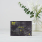 喫煙メタル名刺 名刺 (スタンド正面)