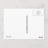 喫煙レディ ポストカード (裏面)