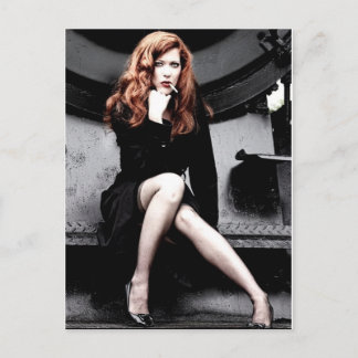 喫煙レディ ポストカード