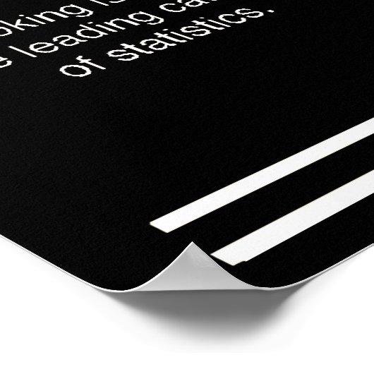 喫煙ワン ポスター (角)