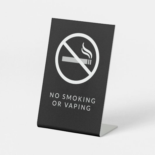 喫煙内符号なし 台座サイン (正面)
