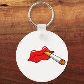喫煙唇 キーホルダー (正面)
