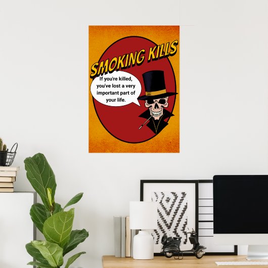 喫煙殺し ポスター (ホームオフィス)