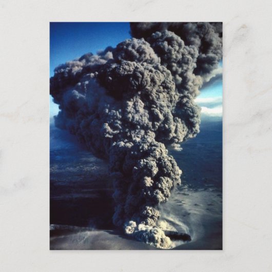 喫煙火山 ポストカード (正面)