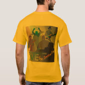 @喫煙犬は住んでいます Tシャツ (裏面)