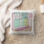 喫煙犬犬おもしろい恋人への贈り物。 クッション (ブランケット)