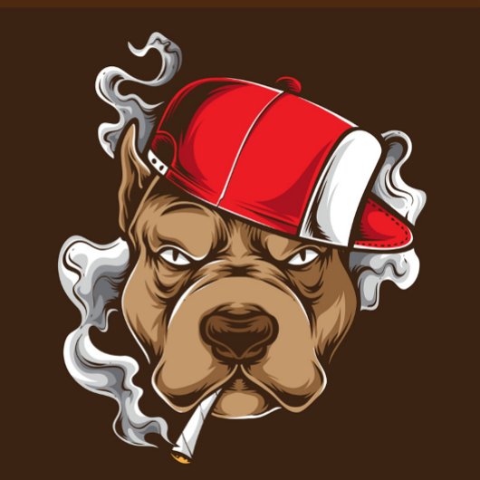 喫煙犬 ジグソーパズル