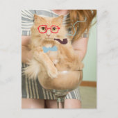 喫煙猫 ポストカード (正面)