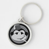 喫煙猿Keychain キーホルダー (正面)