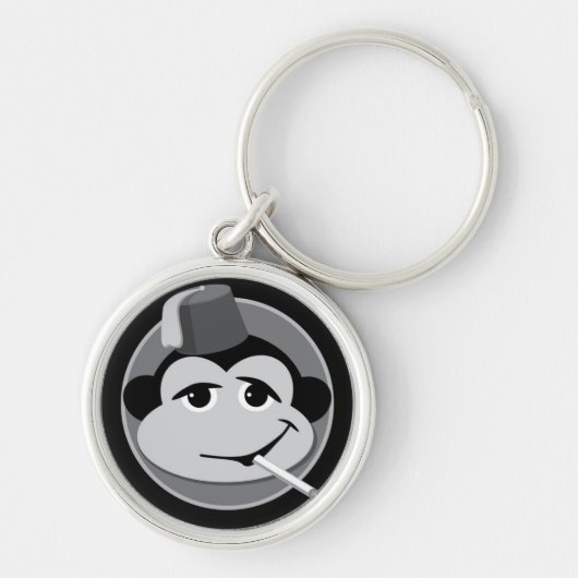 喫煙猿Keychain キーホルダー (正面)