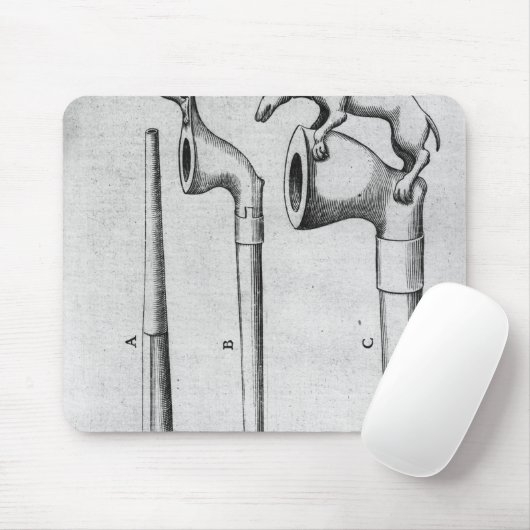 喫煙管 マウスパッド (マウス)