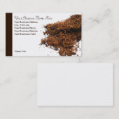 喫煙者のタバコのテーマの専門の名刺 名刺 (正面/裏面)