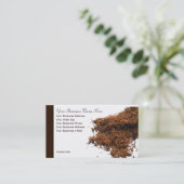 喫煙者のタバコのテーマの専門の名刺 名刺 (スタンド正面)