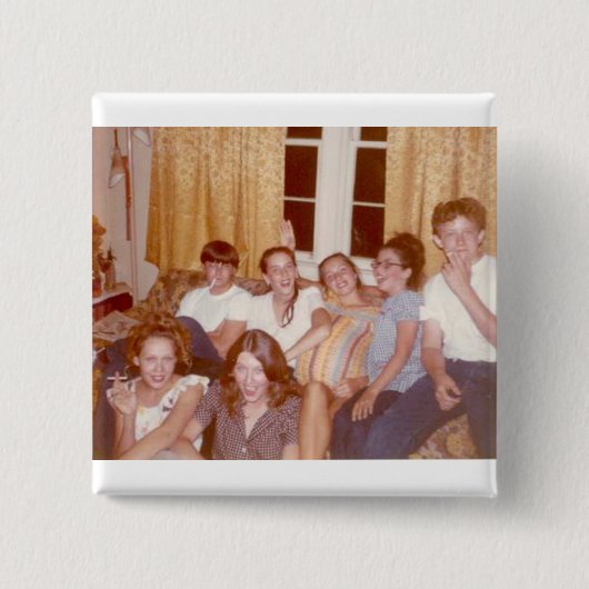 喫煙者 缶バッジ (正面)