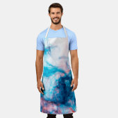 喫煙色 エプロン (着用した状態)