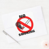 喫煙記号なし スクエアシール (封筒)