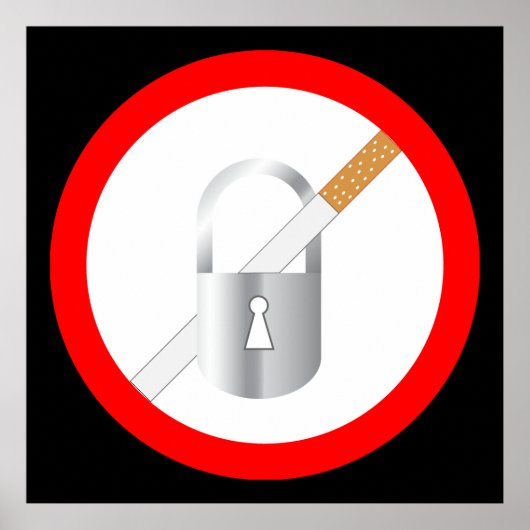 喫煙記号なし ポスター (正面)