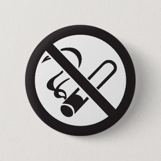 喫煙記号なし 缶バッジ